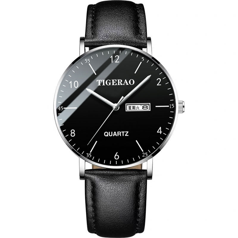Montre de mouvement lumineux entièrement automatique résistant à l'eau