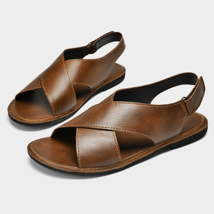 Sandales en plein air de plage pour hommes - Chaussures légères pour la marche et le V