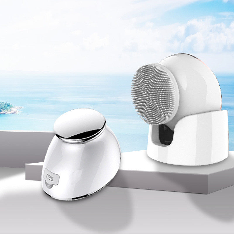 Appareils de lavage du visage électrique multifonctionnel en silicone ultrasonique