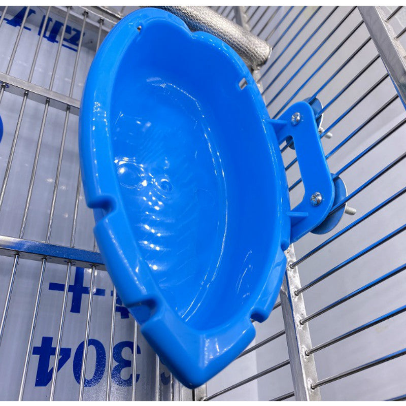 Baignoire multifonctionnelle pour oiseaux