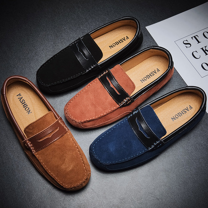 Chaussures en cuir polyvalent pour hommes