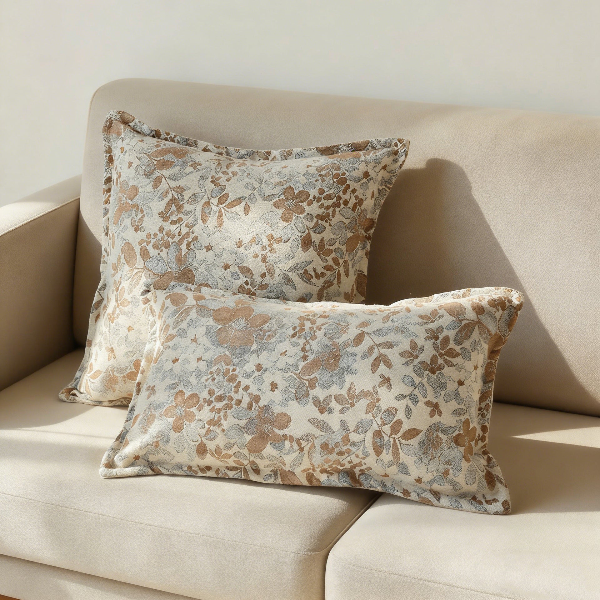 Canapé Oreiller Étuis Décoration Lombaire Support Oreiller Lumière Luxe Coussin de lit de haute qualité