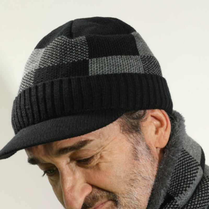 Chapeau de protection de l'oreille de papa grand-père, moyen et âgé