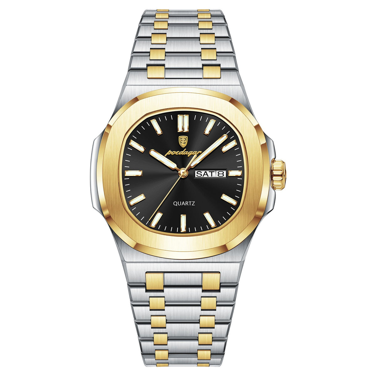 Montre automatique homme imperméable Lumineux