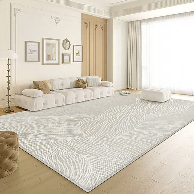 Simple salon Rug style crémeux étanche Et résistant aux taches et facile à utiliser