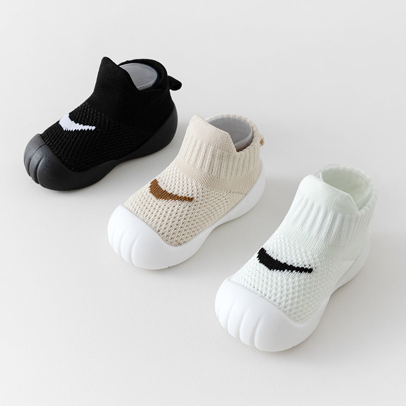 Springautumn Chaussures de première marche pour bébés garçons et filles respirant