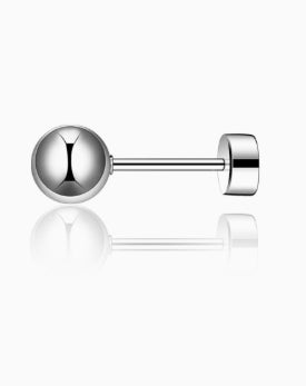 Acier Inoxydable Finition Platine Titanium Acier Barrette ronde