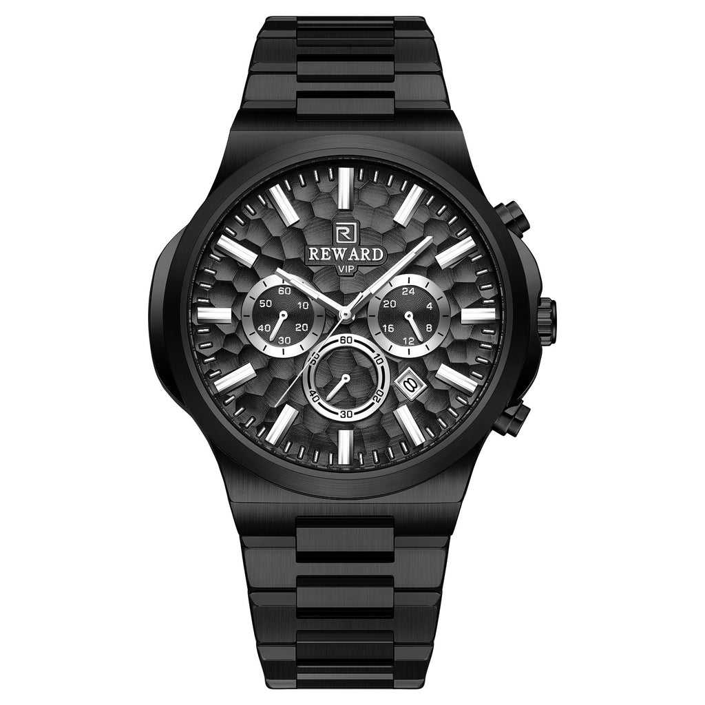 Lumineux Imperméable Multifonctionnel Quartz Homme Montre