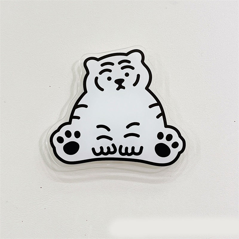Support de téléphone portable portable Tiger cartoon mignon