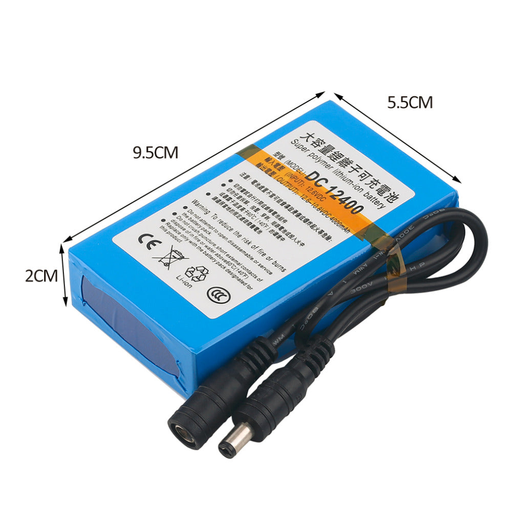 Batterie lithium de secours rechargeable