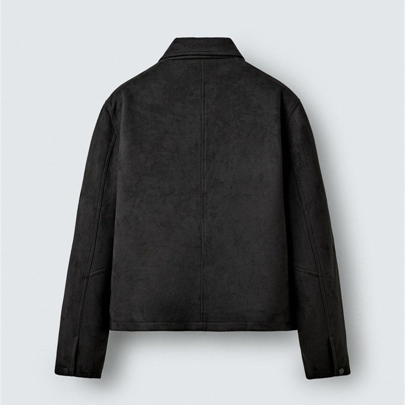 Veste texturée pour hommes de printemps précoce