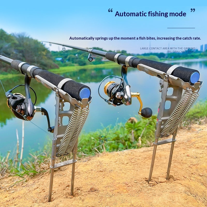 Barre de mer automatique pour la pêche au sol-Plug Sea Rod Stand Rod Lifter acier inoxydable