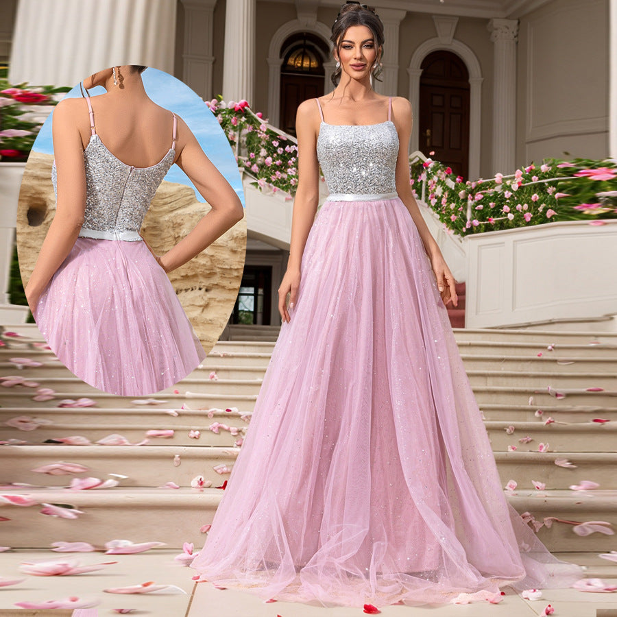 Robe de mariée avec paillettes Robe du soir