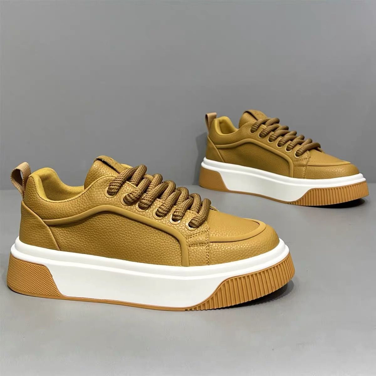 Chaussures de Patinage Blanc Low-top Trendy Luxury Homme