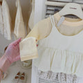 Camisole de bas et pantalons de trois pièces pour femmes