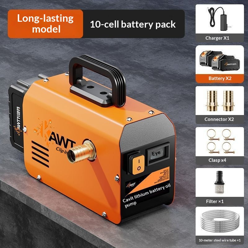 Pompe à huile électrique rechargeable de haute puissance