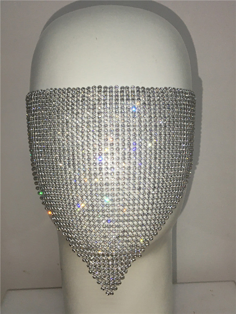 Personnalité Accessoires Tendance Masque de Strass