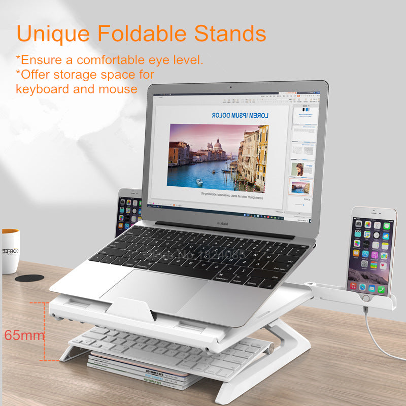Multi-functional Folding Laptop Stand Lifting Computer Holder