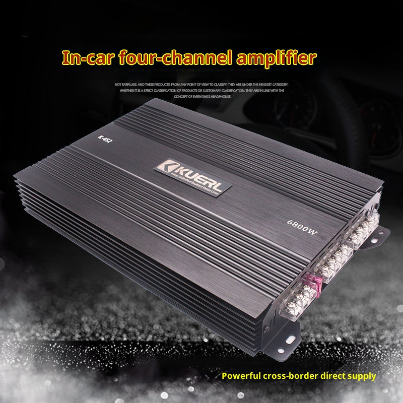 Amplificateur de voiture 12V pour véhicule à quatre voies