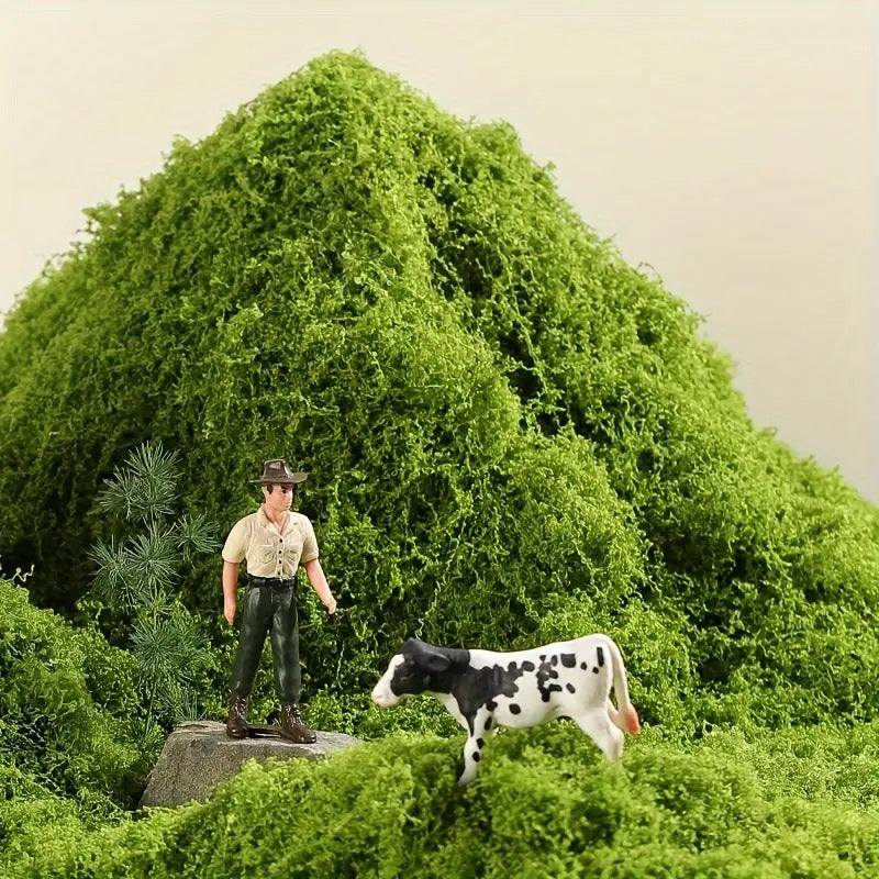 Moss artificiel Arrangement paysager pelouse Bonsai