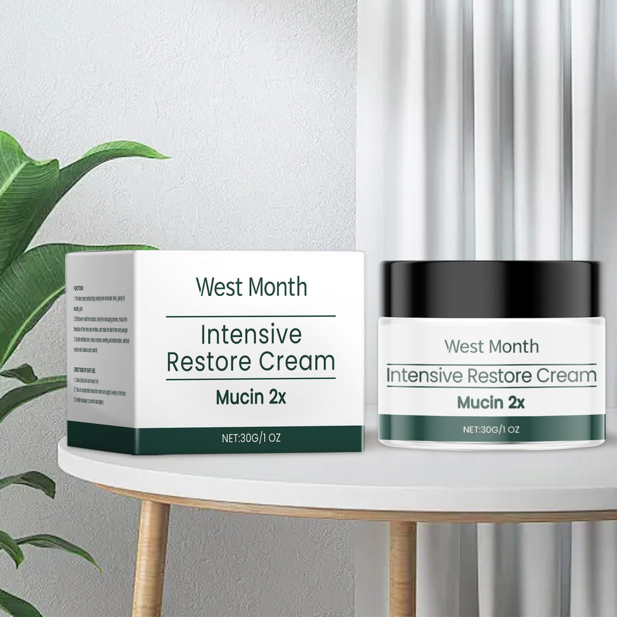 MOIS DE L'OUEST Crème d'humidité du visage