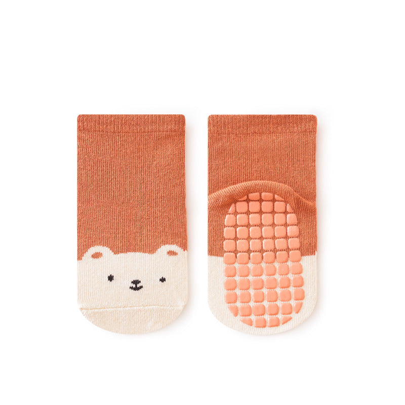 Bébé Chambre antidérapante Chaussettes en coton