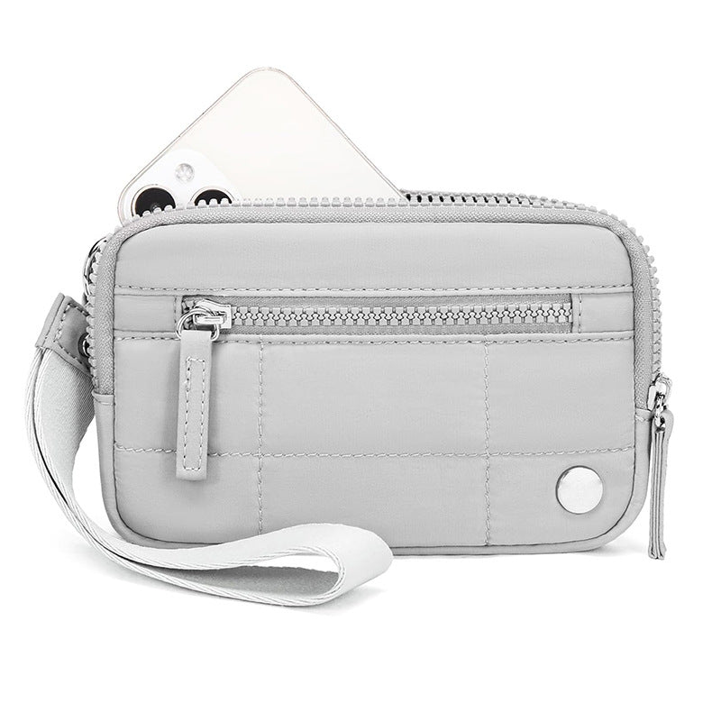 Sac à main matelassé imperméable Deck transparent pour femmes