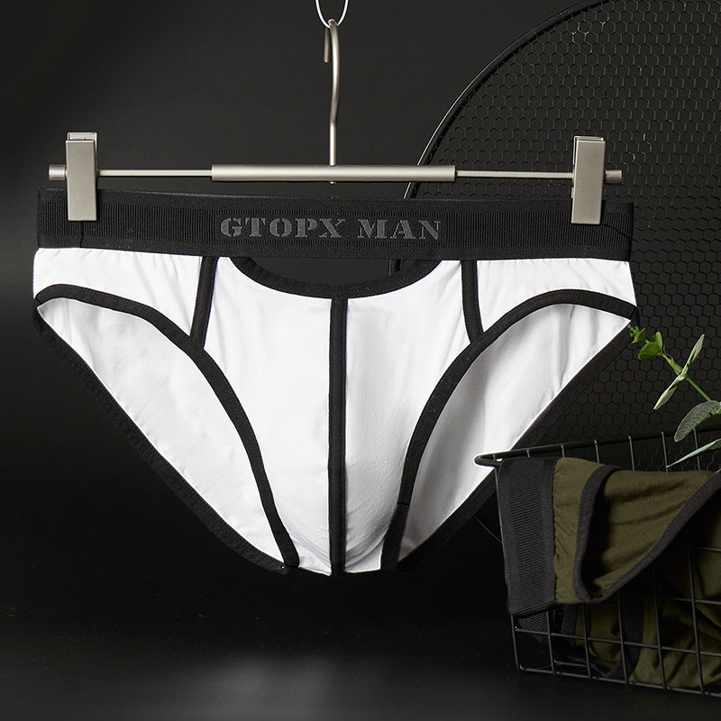 Low Waist hommes Skylight avant et l'ouverture arrière slips sexy