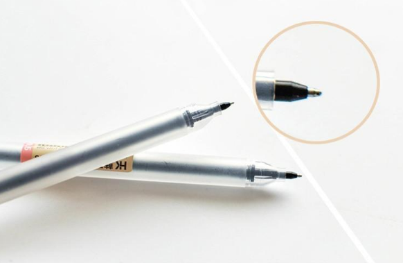 Set de 12 morceaux de stylo de gel Muji