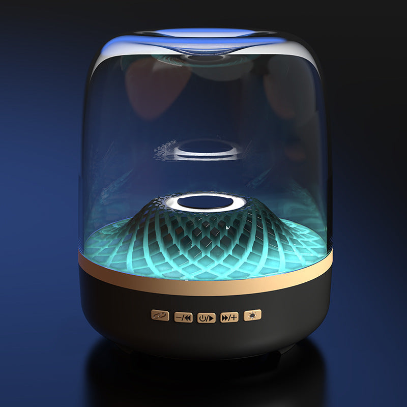 Sous-woofer de bureau Bluetooth Audio Black Gold Haut-parleur