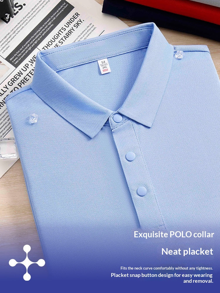 T-shirt de sport homme d'été à manches courtes couleur solide