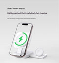 Chargeur 3-en-1 sans fil avec charge magnétique rapide