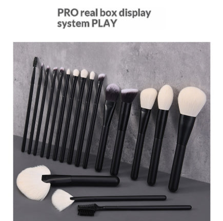 Angei Cangzhou 18-Piece Animal Makeup Brush Set
