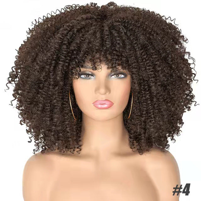 Coiffure africaine pour petites cheveux bouclés