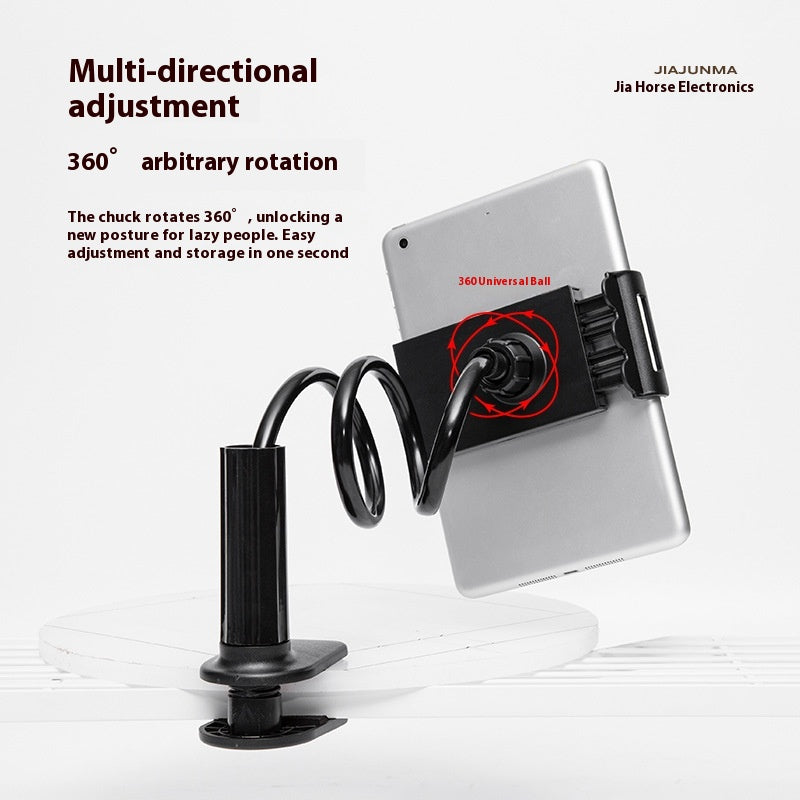 Lazy Spiral Base 360-degree rotative Mobile Phone Bracket