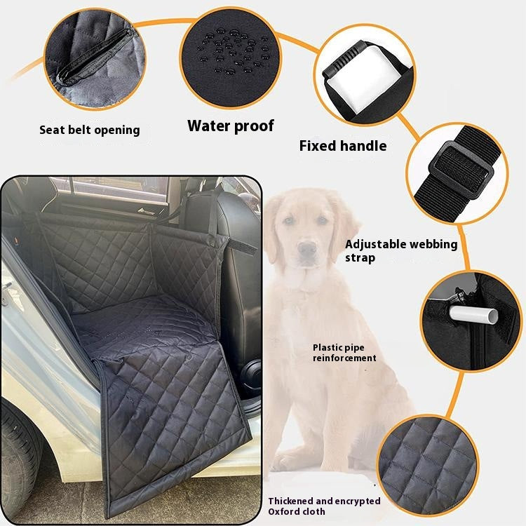 Siège de sécurité pour chiens de tapis de voiture antidérapant
