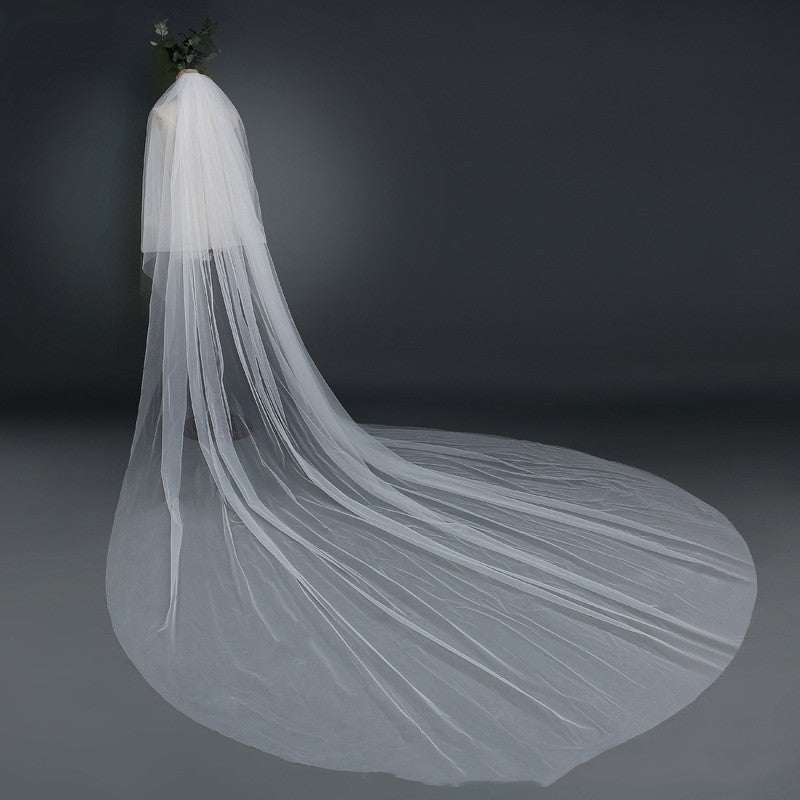Voile de mariage élargie