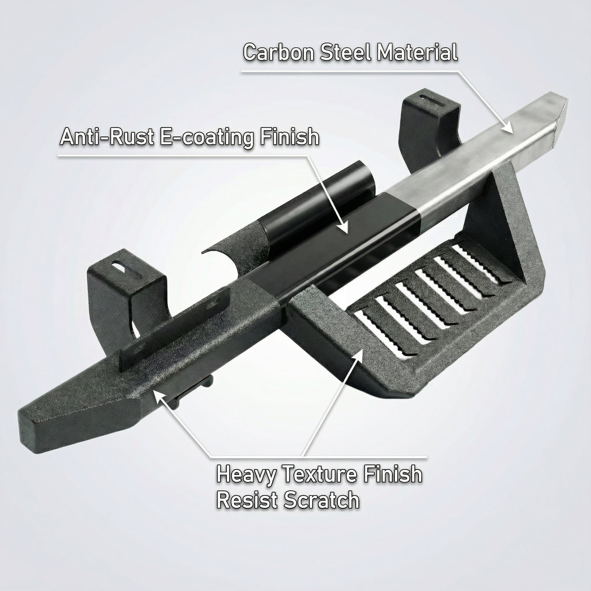 Barres Running Boards Compatibles avec Wrangler JK 4 Portes