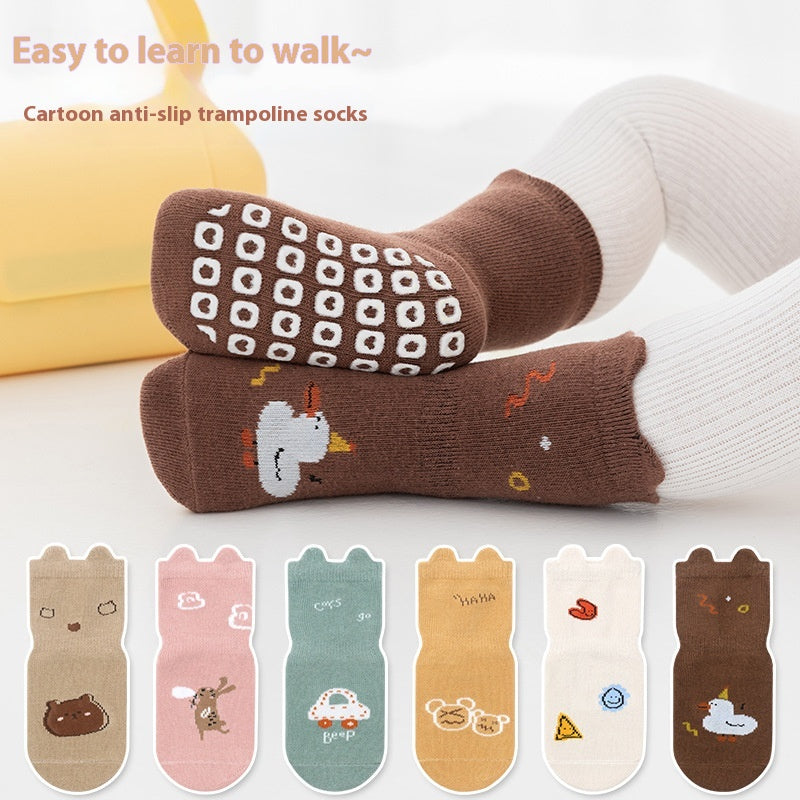 Chaussettes en trampoline pour bébé de style coréen