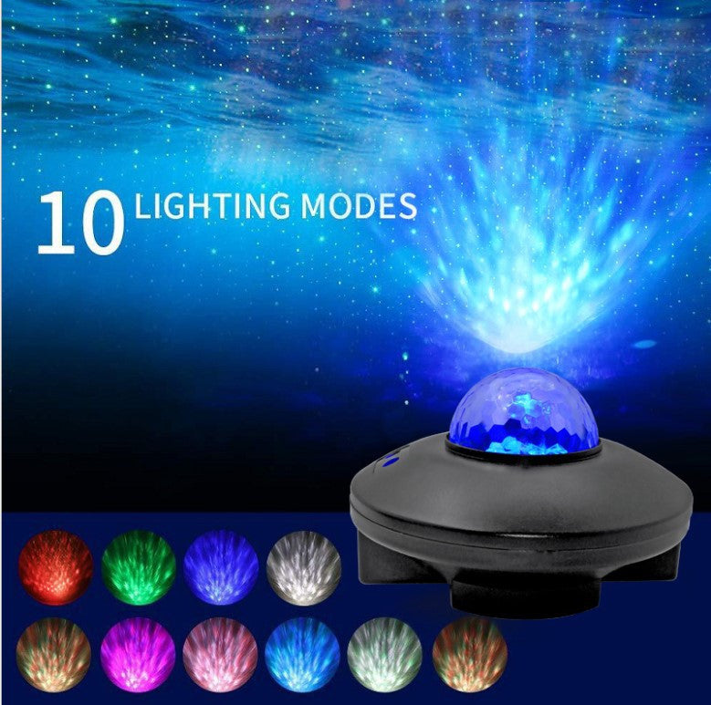 Bluetooth étoile ciel filigrane lumière commande vocale laser lumière laser