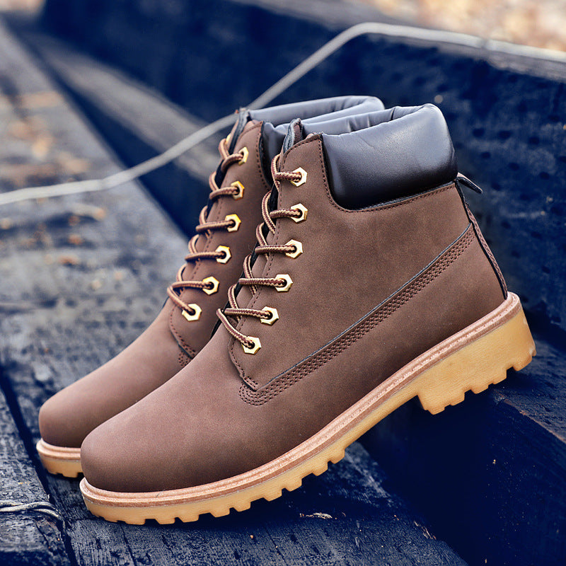 Bottes de neige à haut niveau tendance