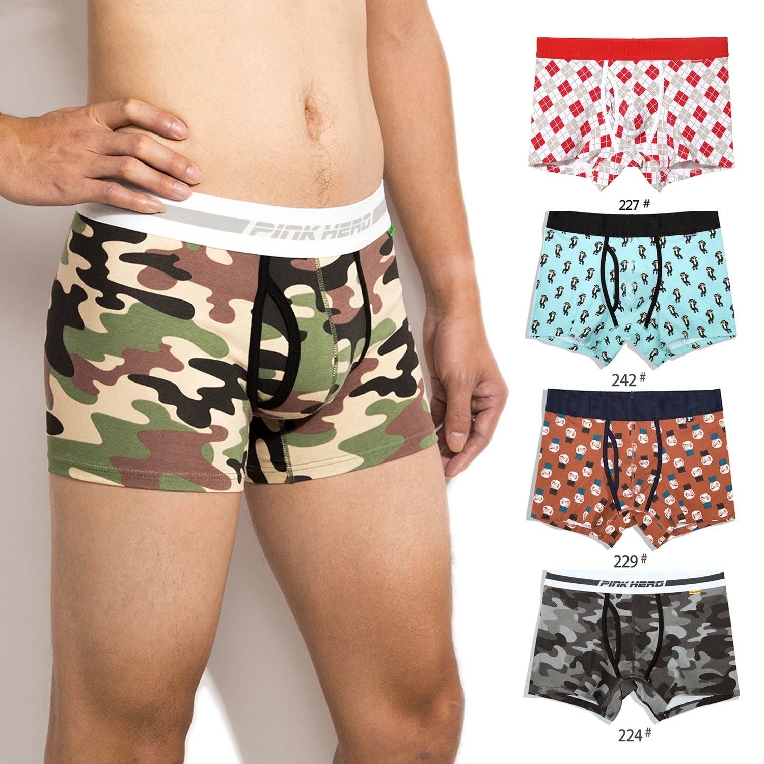 Boxer en coton pour hommes
