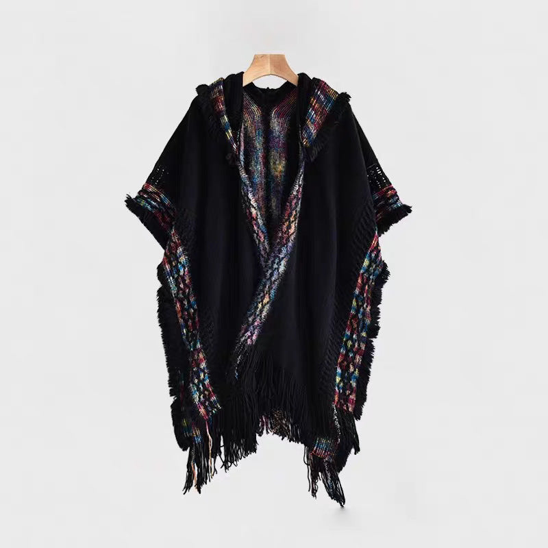 Châle à capuche mode pour les femmes Style ethnique