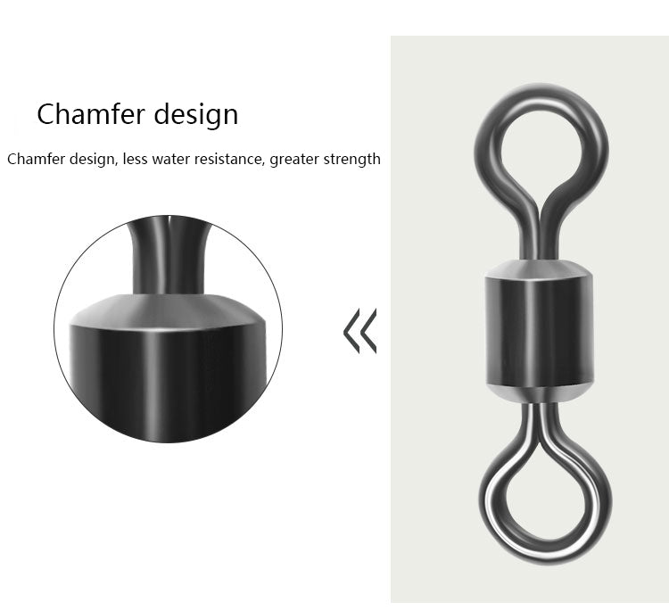 Connecteur pivotant à 8 caractères 10pcs