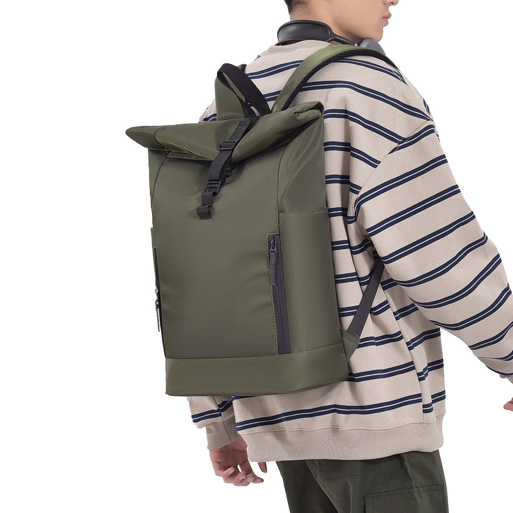 Sac à dos résistant à l'usure simple Casual