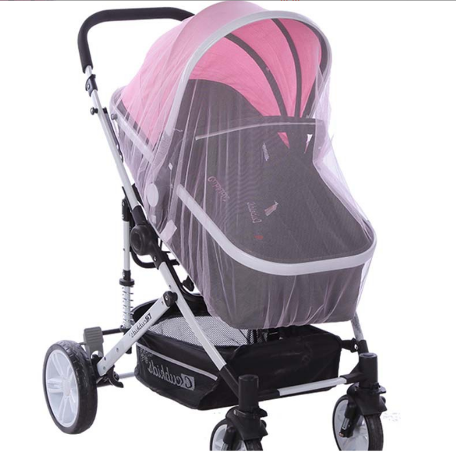 Sac universel moustique de transport de bébé blanc-1