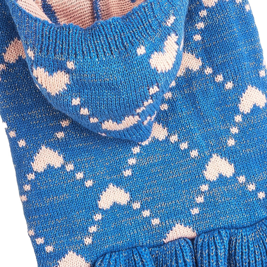 Petit chien sweater Hoodies Robe Hiver tricot mignon vêtements coeur Puppy vêtements