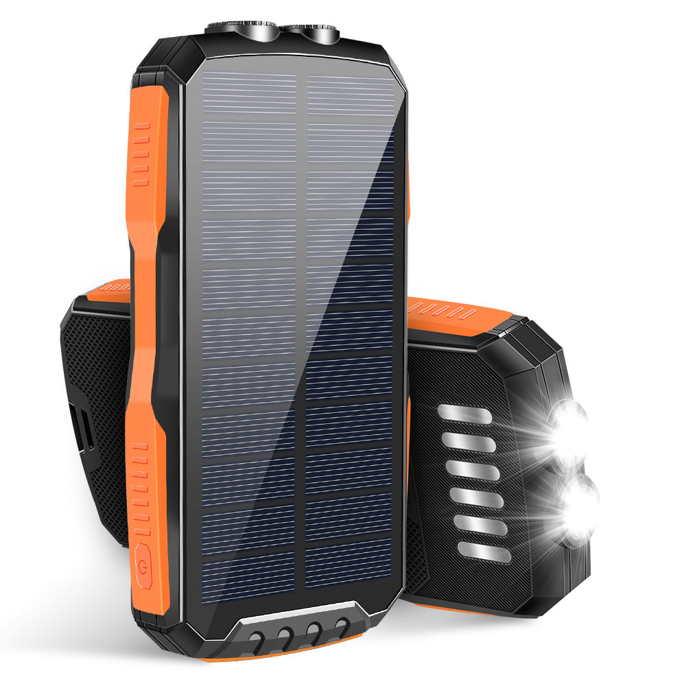 Unité de recharge solaire 25000 MA Grande capacité extérieure