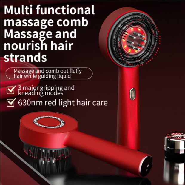 Scalp Care Massage Activer les collatéraux Soins capillaires Peigne de massage Guide liquide Croissance des cheveux