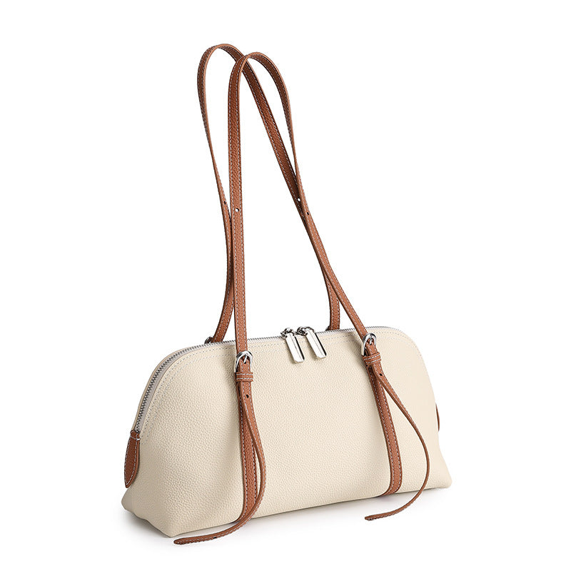 Leather véritable simple Commuter élégant sac de fourre-tout